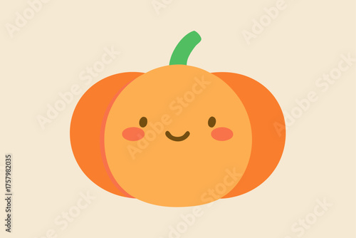 Cute Halloween Mood With Pumpkins And Stars