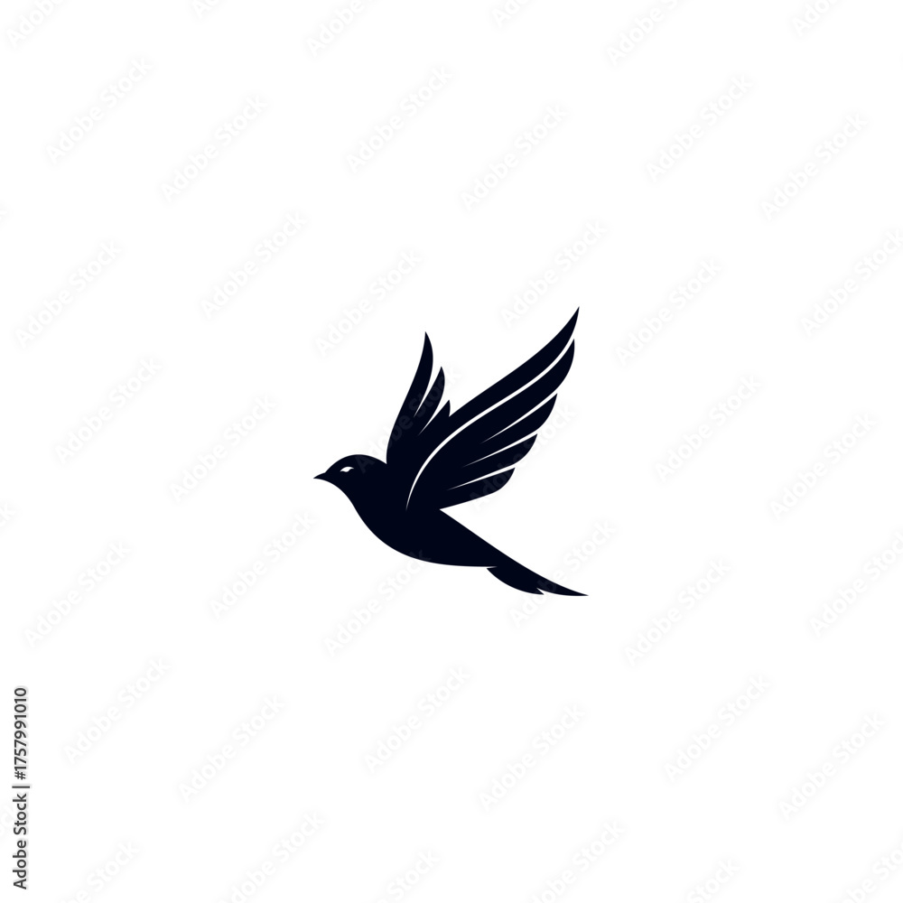 Fototapeta premium vector illustration of a bird