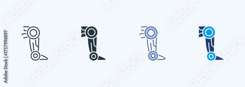 Prosthesis Icon Multiple Style 