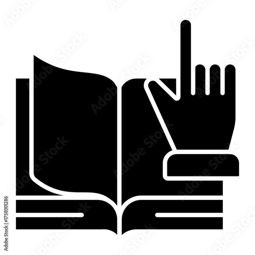 kinesthetic learning Solid icon