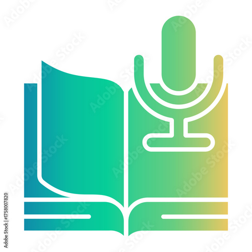 microphone Gradient icon