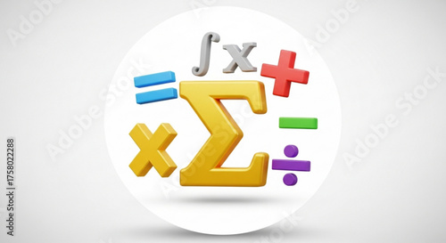 Mathematical symbols, concept of education