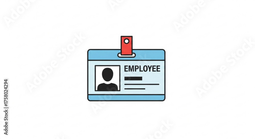 Employee id card, essential for identification