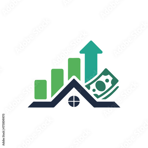 Financial Logo Design – Banking, Investment, Business, and Money Symbol Vector Icon