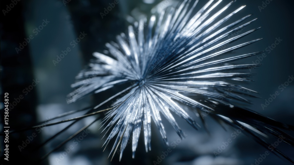 Fototapeta premium Dynamic nature scene forest close-up photography lush environment macro view botanical concept for seo impact