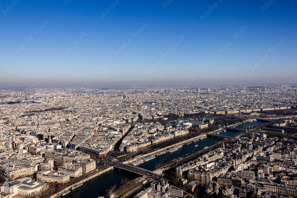 Obraz premium Paris et ses bâtiments