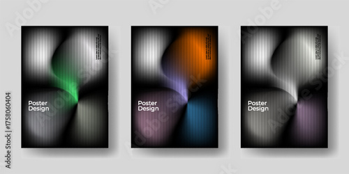 Abstract glass texture background with holographic ripple effect, iridescent prism waves, metallic gradient, luminous pastel glow, futuristic digital art design, modern liquid glass poster template