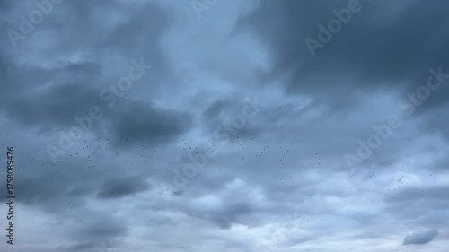 storm clouds timelapse