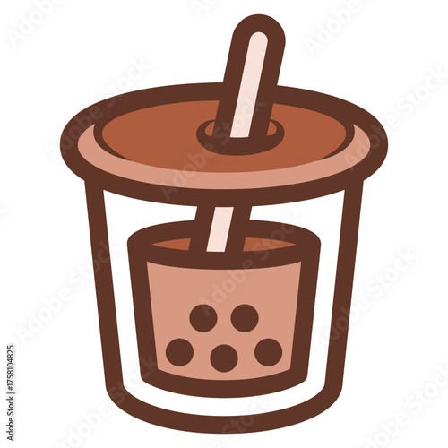 bubble tea drink icon