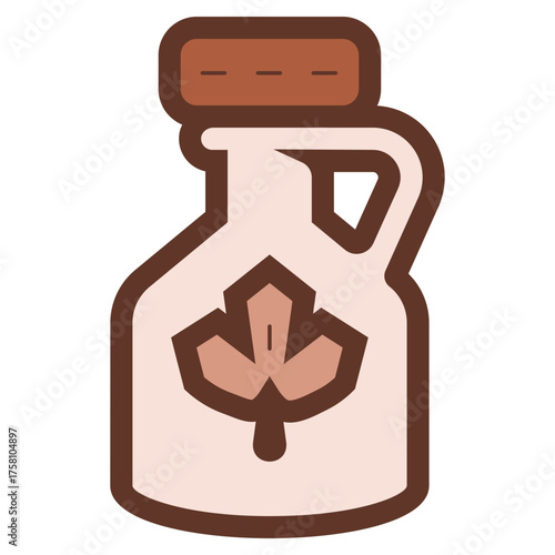 maple syrup bottle icon