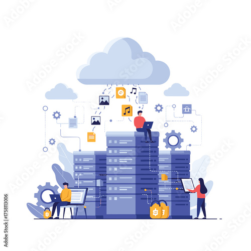 Understanding cloud computing and data management for modern businesses.