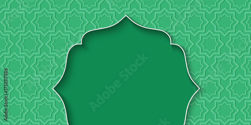 Islamic Pattern shadow, Islamic template abstract background for Eid mubarak, celebration of Islamic, festival, holidays.
Set of Ramadan Kareem banner, poster, greeting card, cover design with mosque,