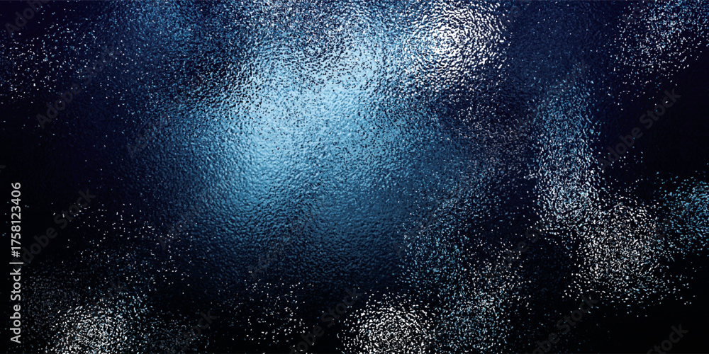 Obraz premium Abstract Dark Blue Texture with Light Center and Speckled Pattern.