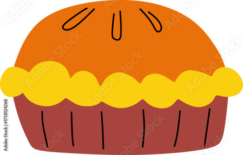 Thanksgiving Day Element Illustration