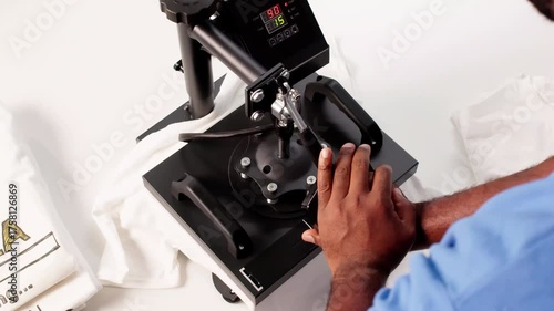 Custom T-Shirt Printing: Heat Press