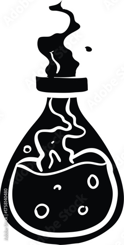 Dark Magic Potion Bottle