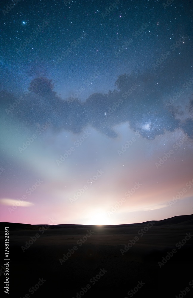 Fototapeta premium sunset in the mountains