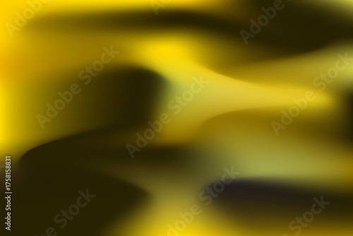 Dark Yellow Black Abstract Gradient Background with Smooth Flow, Abstract Gradient Background Collection