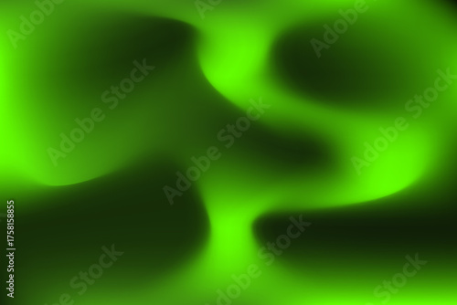 Light Green Black Abstract Gradient Background with Smooth Flow, Abstract Gradient Background Collection