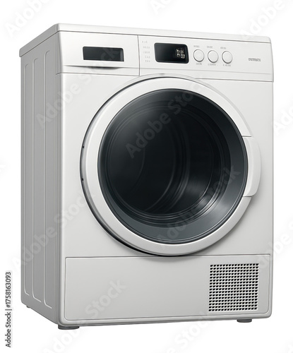 Wallpaper Mural Sensor-equipped dryer for efficient drying in a charming cottage setting. Torontodigital.ca