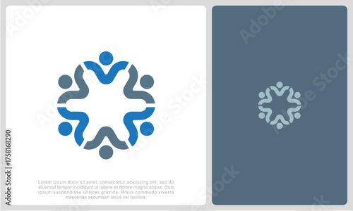 Human resources concept, target market and audience, focus group, public relations, vector icon - Vector