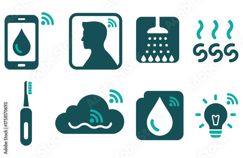WebSmart home automation and IOT devices for modern living, including water sensors, energy saving lights, and connected appliances for health and wellness management