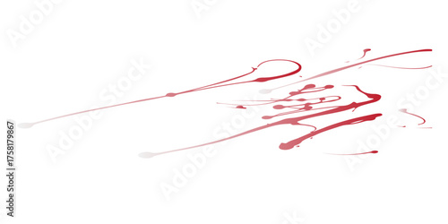 Halloween concept : Blood dripping