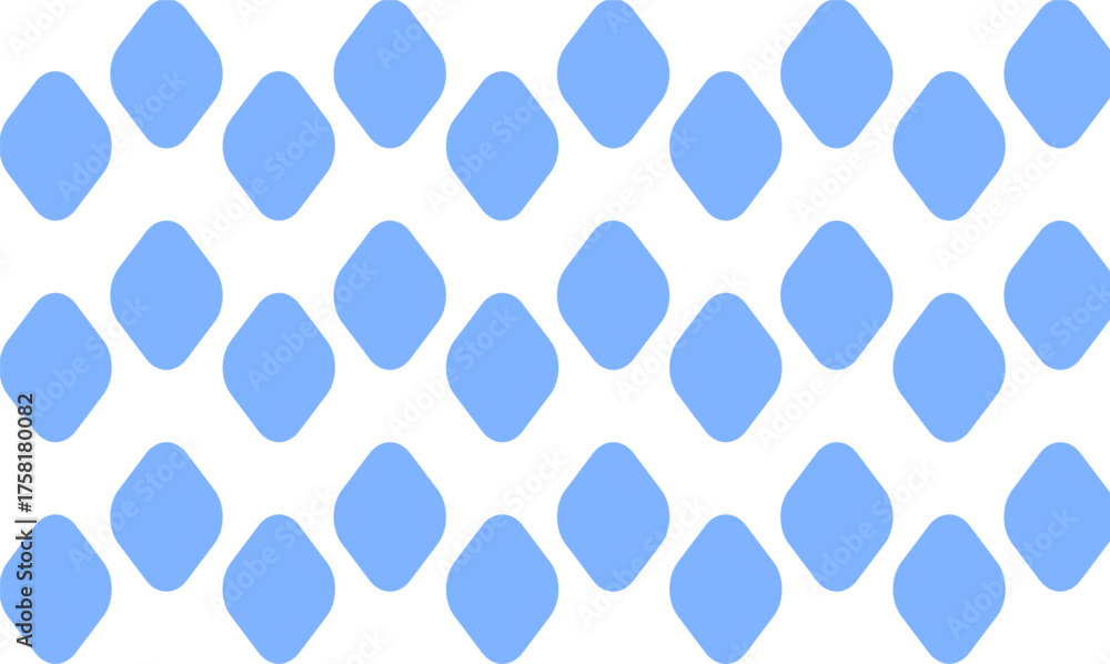 Fototapeta premium round blue diamond checkerboard, chessboard seamless Repeat seamless pattern design for fabric printing or background