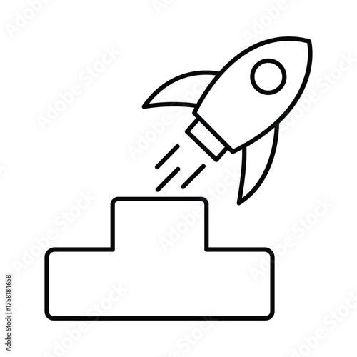 Upward arrow representing improved academic or SEO rank Icon
