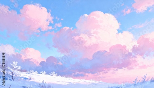 Soft Pastel Cloud Dream