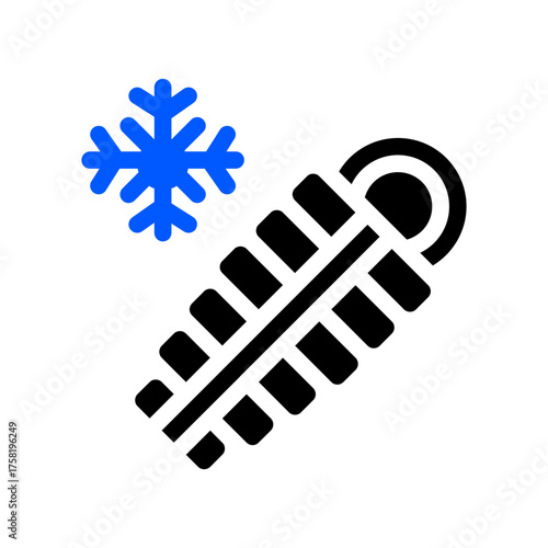 sleeping bag icon two tone color