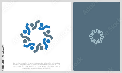 Human resources concept, target market and audience, focus group, public relations, vector icon - Vector	
