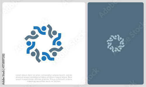 Human resources concept, target market and audience, focus group, public relations, vector icon - Vector