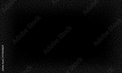 細かい星のドット背景 Vector starfall background.