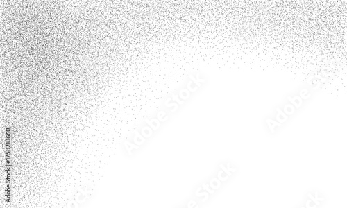 細かい星のドット背景 Vector starfall background.