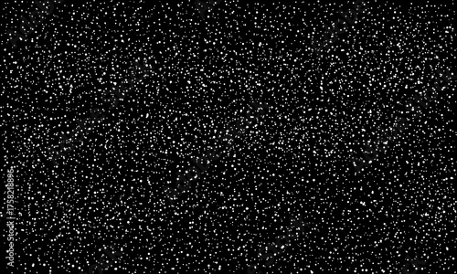 細かい星のドット背景 Vector starfall background.