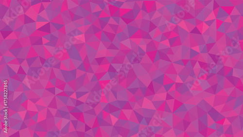 Abstract Pink and Purple Triangle Geometric Pattern Background