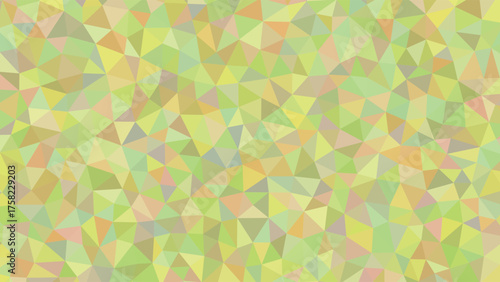 Geometric Pattern of Soft Pastel Triangles