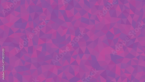Vibrant Purple and Pink Polygonal Abstract Background Design