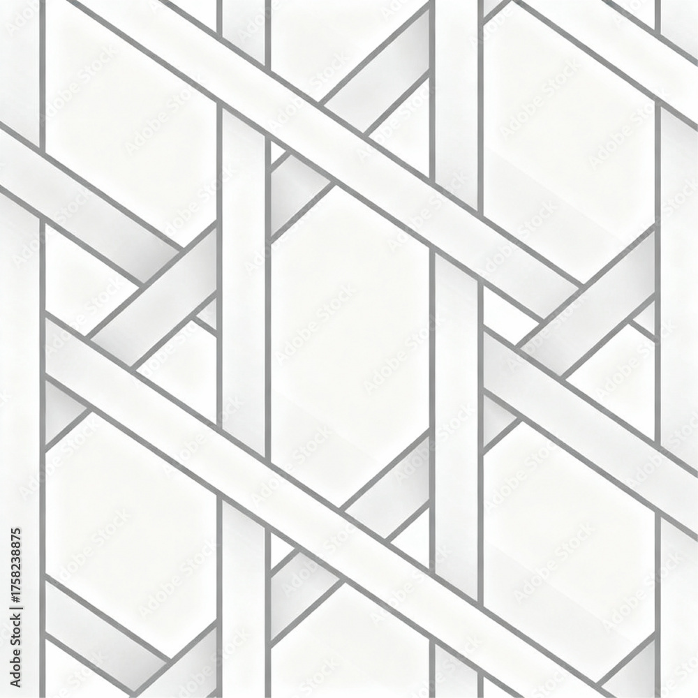 Fototapeta premium Interwoven Ribbons Pattern