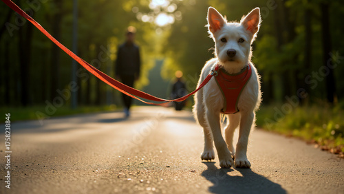 Hundespaziergang in der Natur