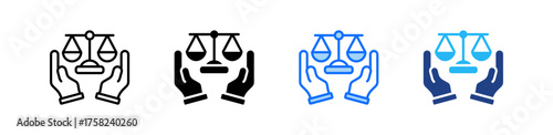 Workplace Ethics Icon Set Multiple Style Collection