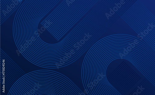 線と曲線で作られたアブストラクト背景素材