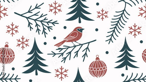 seamless-christmas-pattern-with-trees--snowflakes-