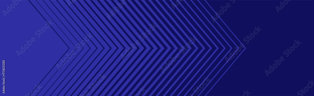 Obraz premium Striped arrow halftone gradation texture. Gradient Transition Lattice. Repeating triangle gradation thin to thick line blue background pattern. Vector Abstract backdrop. Optical illusion effect Not AI