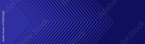 Striped arrow halftone gradation texture. Gradient Transition Lattice. Repeating triangle gradation thin to thick line blue background pattern. Vector Abstract backdrop. Optical illusion effect Not AI