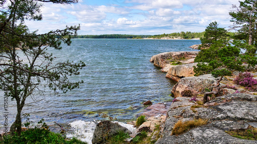 Schärenlandschaft im Naturreservat Stendörren in Schweden