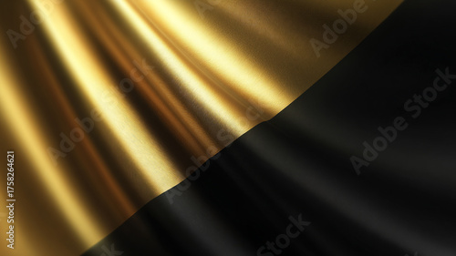 Luxury black and gold gradient background