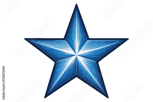 Cute Pastel Star Clipart Flat Cartoon