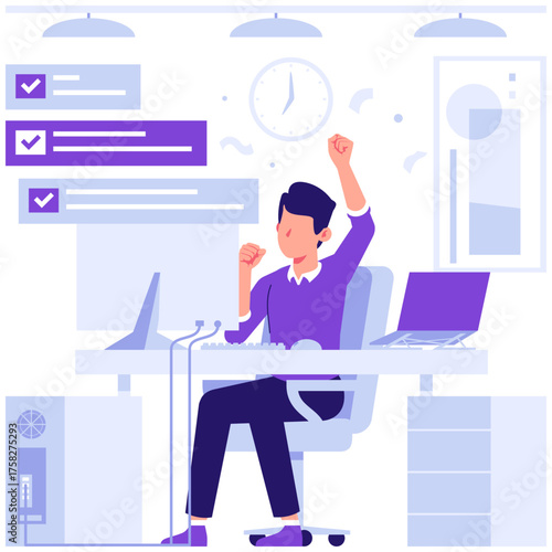 successfully completed the task